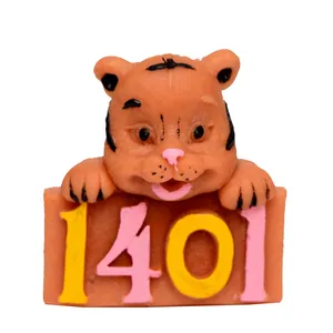 شمع دست ساز طرح ببر 1401