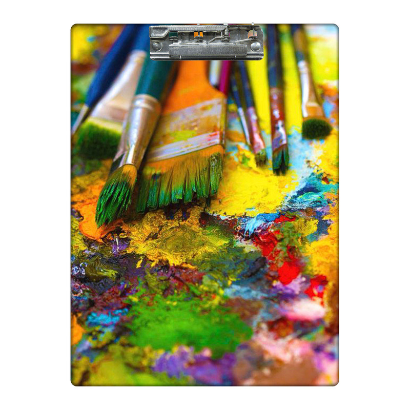 تخته شاسی طرح قلمو رنگ روغن کد  2365783 سایز A4