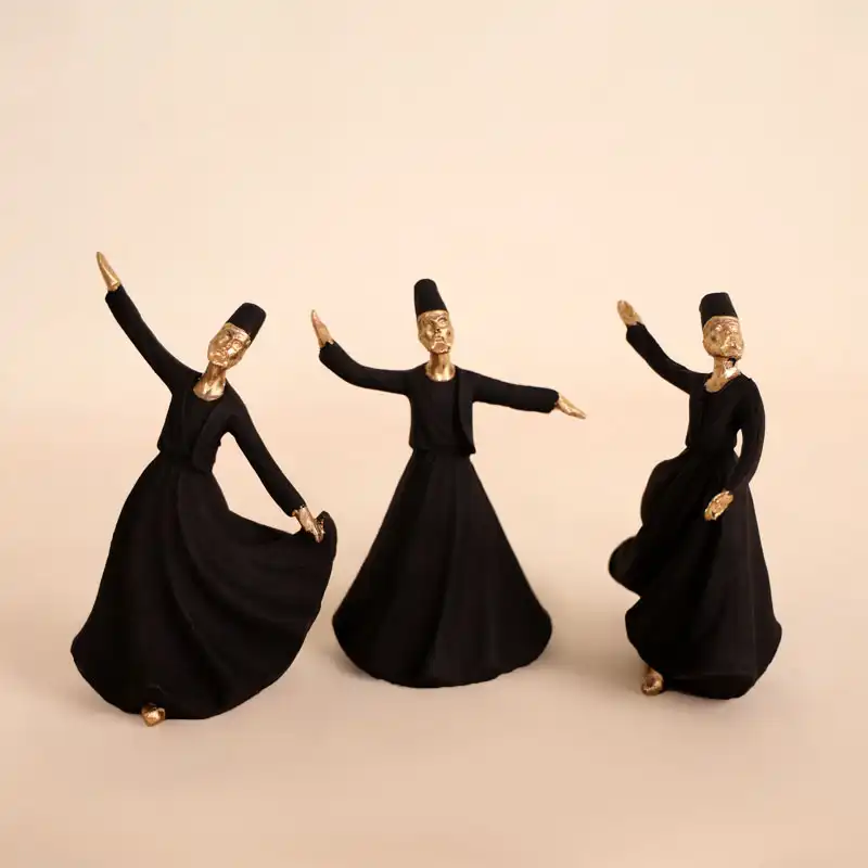 مجسمه مدل رقص سما مجموعه 3 عددی