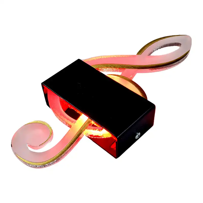 چراغ دیواری پارس لومن مدل شبخواب طرح ملودی کد glass