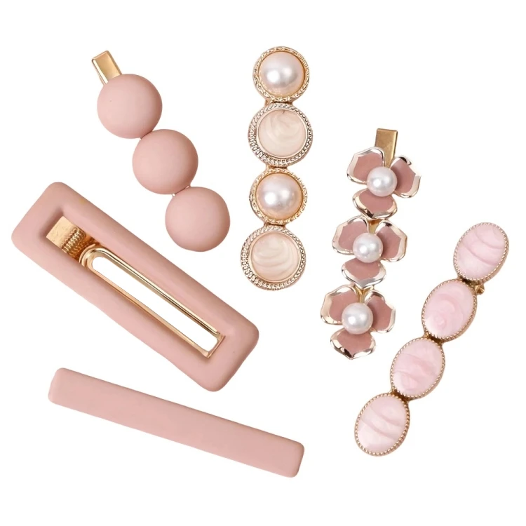 گیره مو زنانه مدل nkyto بسته 6 عددی