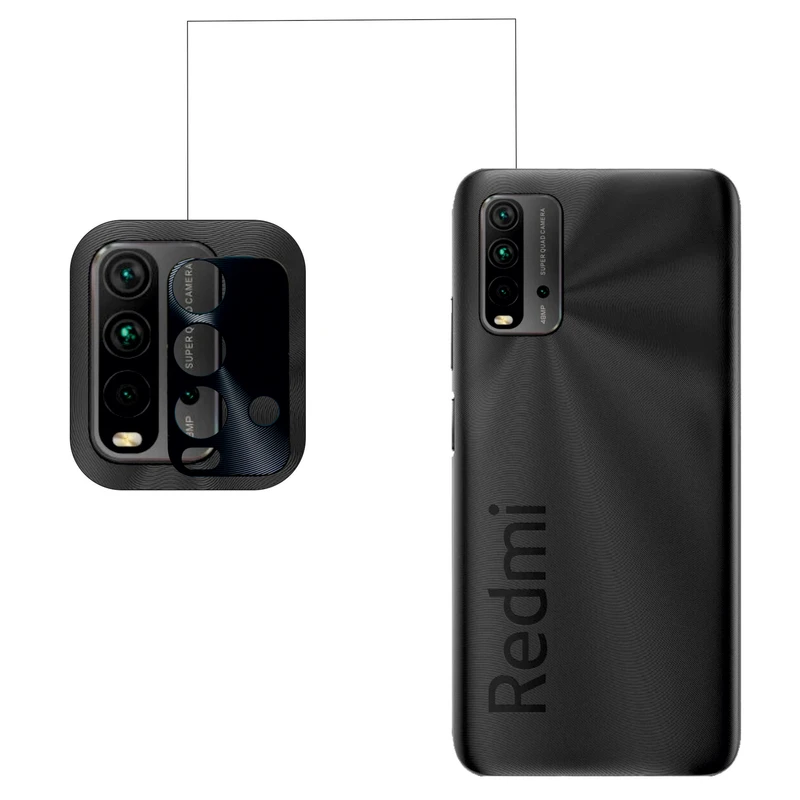 محافظ لنز دوربین مدل SN-X مناسب برای گوشی موبایل شیائومی REDMI 9 T