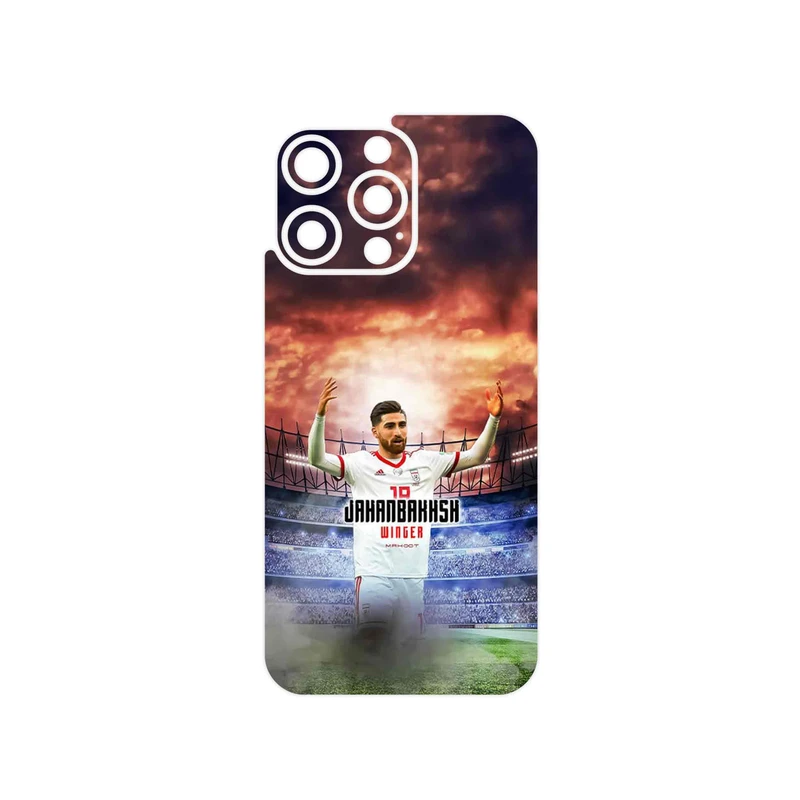 برچسب پوششی ماهوت مدل Alireza Jahanbakhsh مناسب برای گوشی موبایل اپل iPhone 15 Pro Max