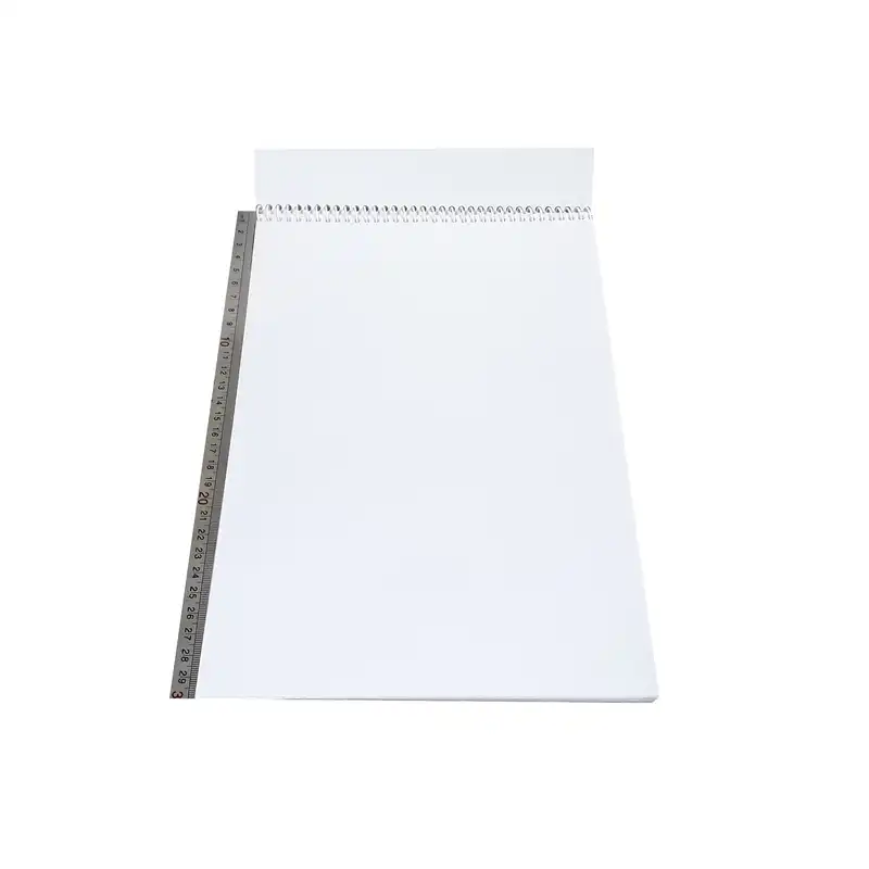 دفتر نقاشی 50 برگ نیکاد مدل دخترانه طرح WINTER کد A4