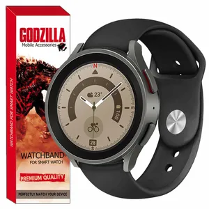 بند گودزیلا مدل SILICONE مناسب برای ساعت هوشمند سامسونگ Galaxy Watch5 Pro
