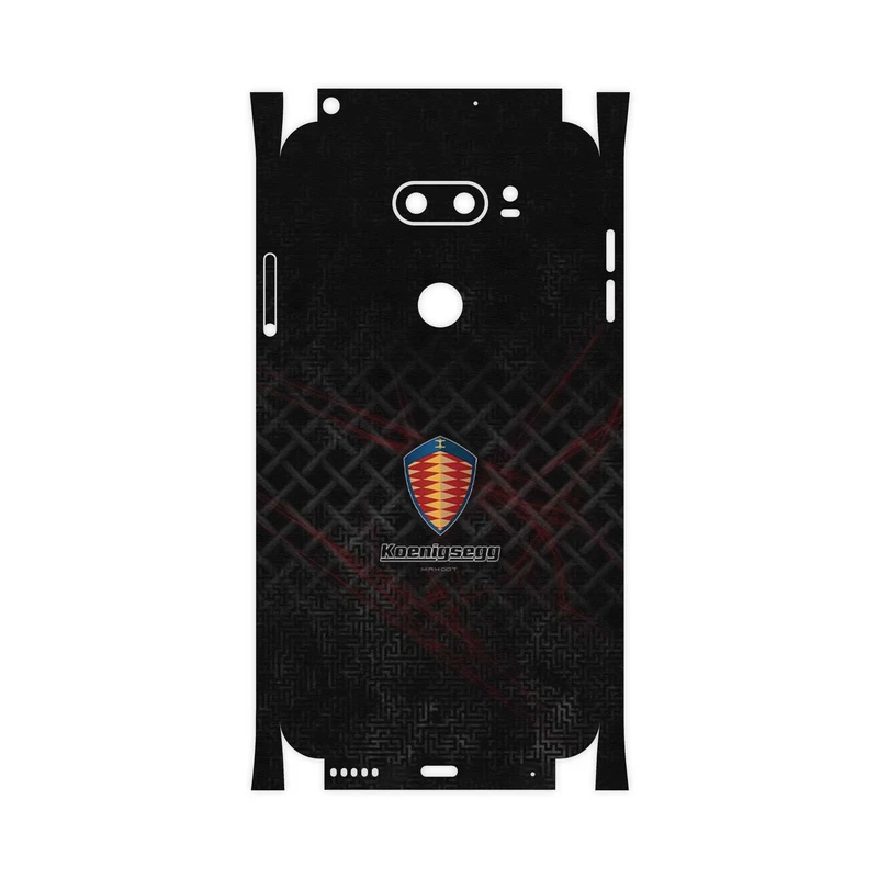 برچسب پوششی ماهوت مدل Koenigsegg Automotive AB-FullSkin مناسب برای گوشی موبایل ال جی V30