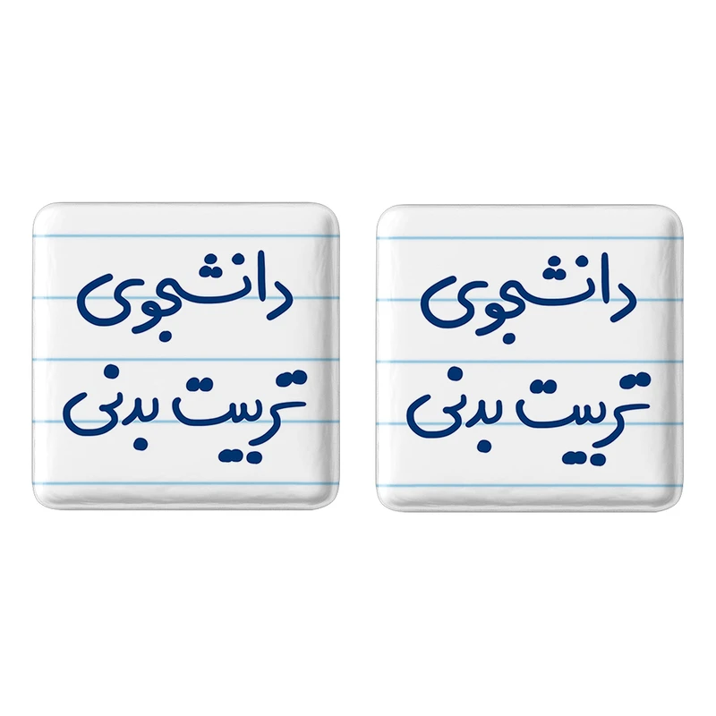 مگنت خندالو مدل دانشجوی تربیت بدنی کد 6625 مجموعه 2 عددی