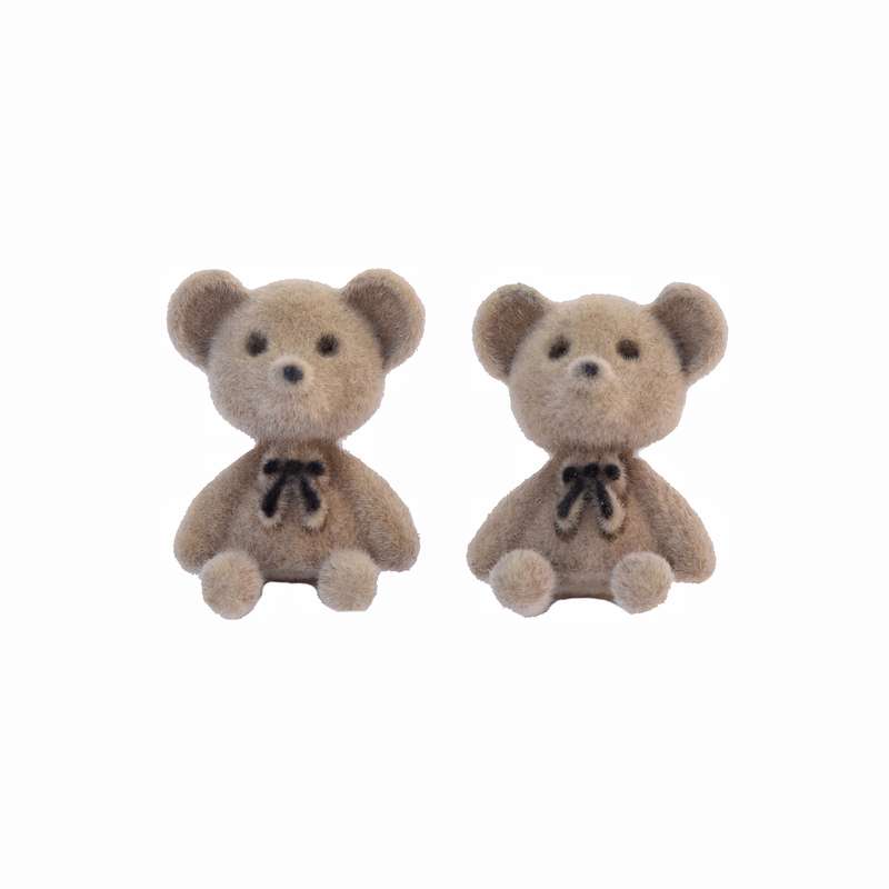 گوشواره دخترانه مدل عروسکی خرسی کد CR1 گوشواره دخترانه مدل عروسکی خرسی کد CR1