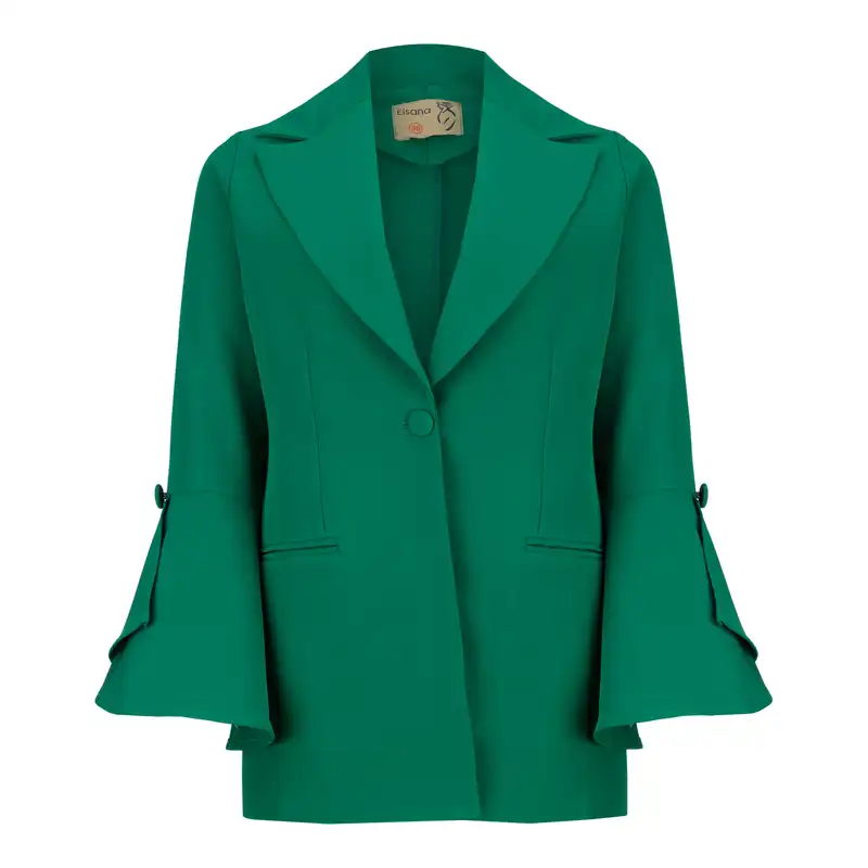 ست کت و شلوار زنانه السانا مدل برگین کد 137411