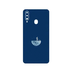 MAHOOT Minimal Gardener Astronaut Cover Sticker for Samsung Galaxy A20s