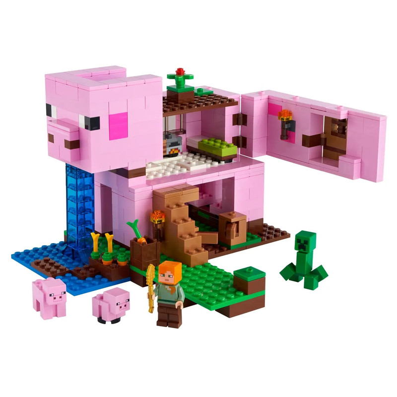 ساختنی مدل Minecraft طرح خانه خوک کد 23017