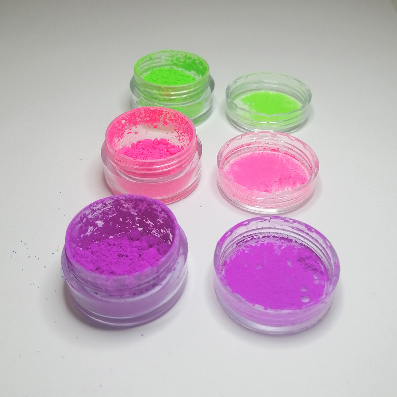 پودر پیگمنت ناخن مدل MuCLR-06 مجموعه 6 عددی