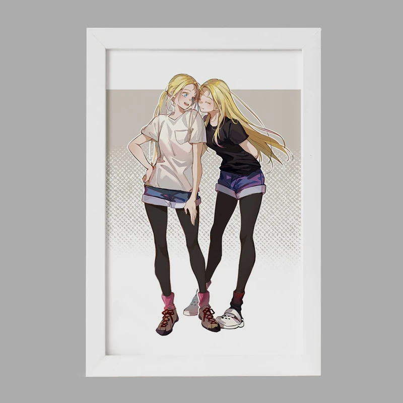 تابلو خندالو مدل اوشیو انیمه سامر تایم رندرینگ SUMMER TIME RENDERING  کد 22283