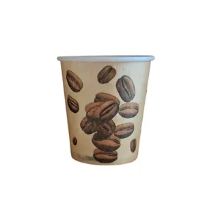 لیوان یکبار مصرف مدل شات 90cc طرح دانه قهوه بسته 40 عددی