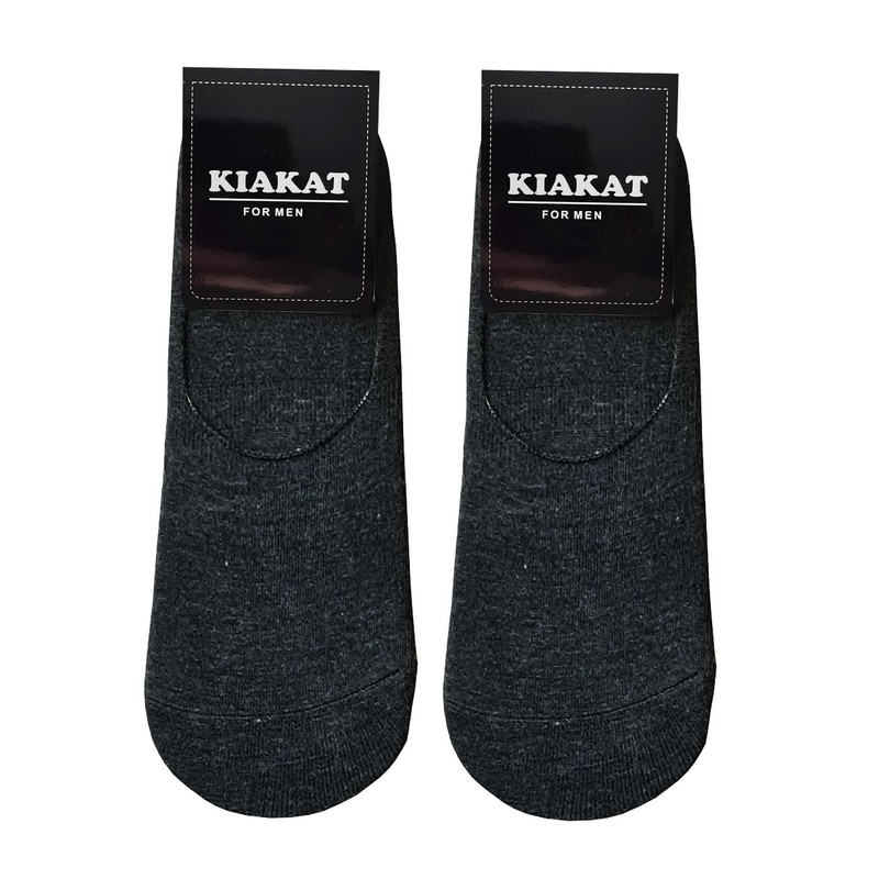 جوراب کالج مردانه مدل کیاکت پشت ژله دار بسته 2 عددی