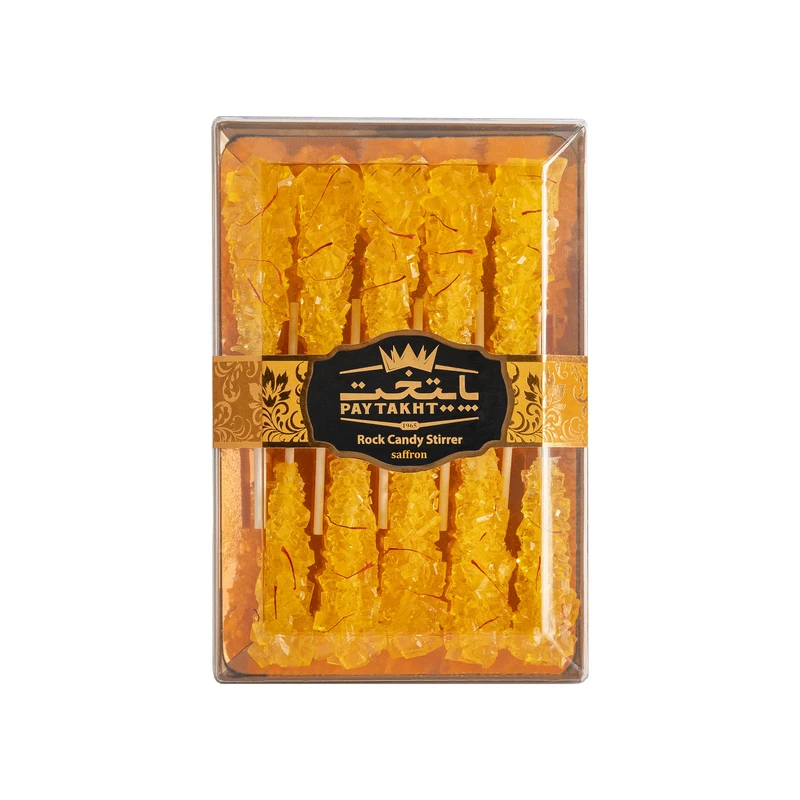 نبات چوبی زعفرانی کریستال کوچک پایتخت - 200 گرم