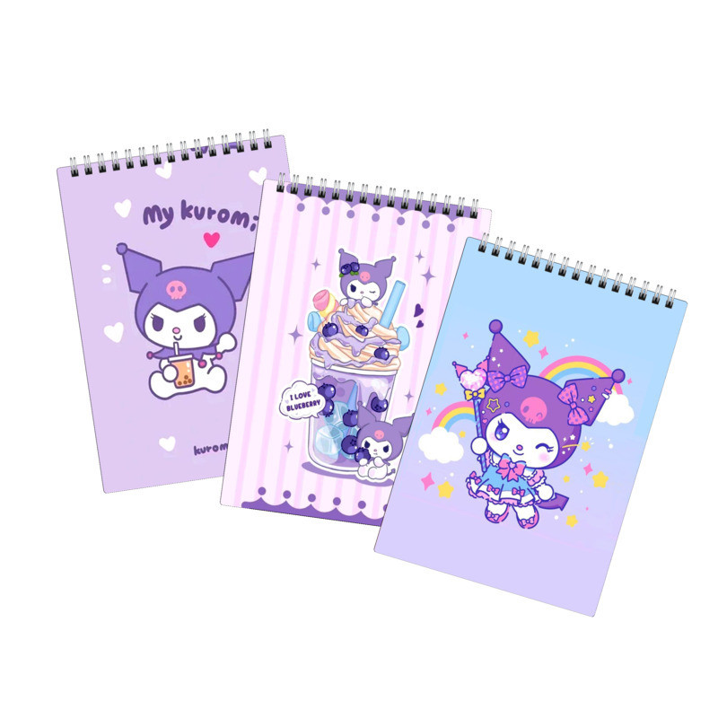 دفتر نقاشی 40 برگ لالالی لو طرح کرومی کد 67 مجموعه 3 عددی