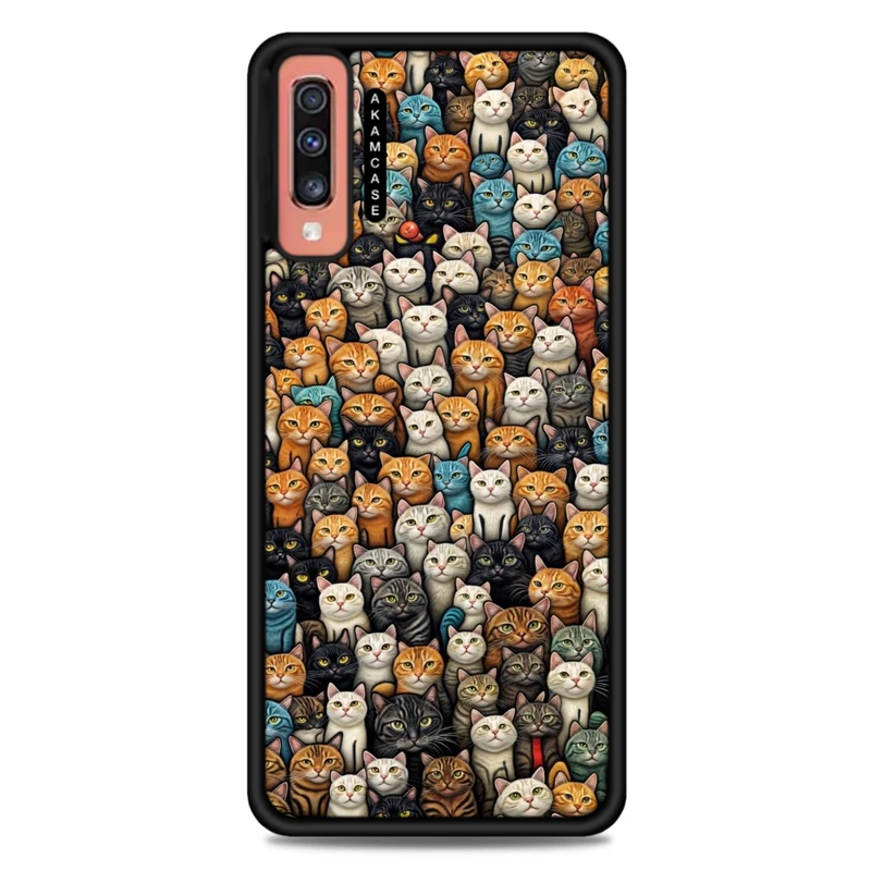 کاور آکام مدل AMC-WSGA70-CATS-30 مناسب برای گوشی موبایل سامسونگ Galaxy A70