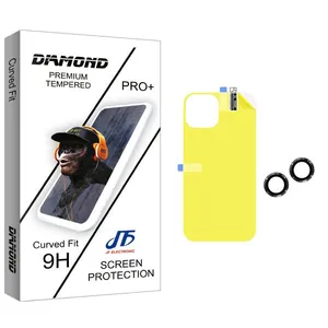 JF Diamond Back Protector For Apple  iPhone 14 With Camera Lens Protector