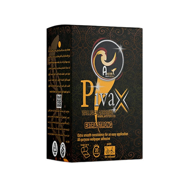 چسب کاغذ دیواری پیواکس مدل P-75 وزن 750 گرم