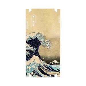 MAHOOT The Great Wave off Kanagawa of Hokusai-FullSkin Cover Sticker for Samsung Galaxy A02