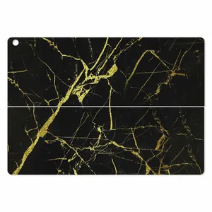 MAHOOT Graphite-Gold-Marble Cover Sticker for ASUS Transformer 3 Pro 2016