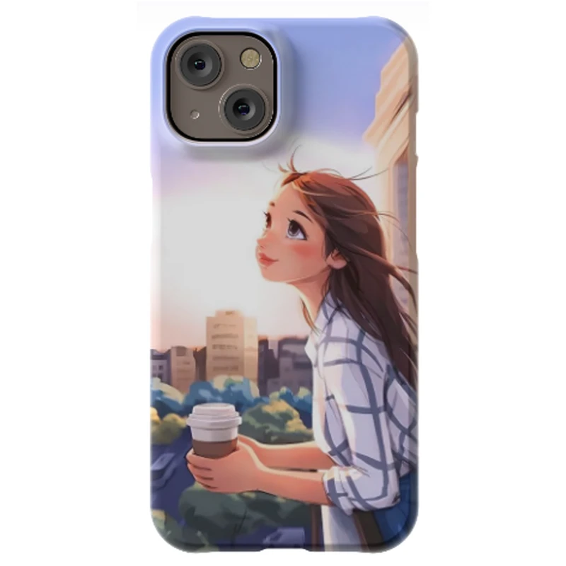 کاور طرح دختر کد DIMO-016 مناسب برای گوشی موبایل اپل  iphone 13 / 14