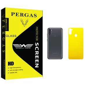 Waily Nice Pergas Glass Back Protector For Samsung سامسونگ Galaxy A11