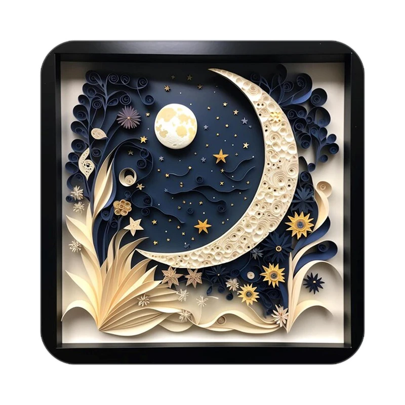 زیر لیوانی کاکتی طرح ماه و ستاره مدل mp54652