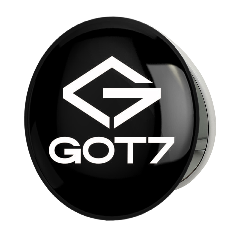 آینه جیبی خندالو طرح گروه گات سون GOT7 مدل تاشو کد 21038 