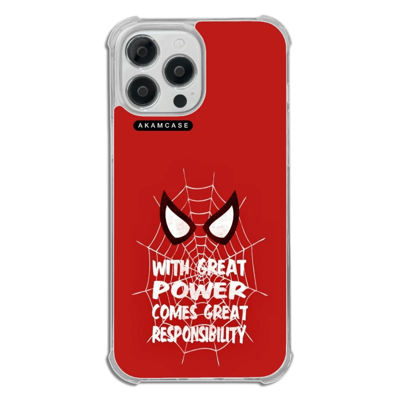 کاور آکام مدل AMC-WTA13PROMAX-SPIDER MAN17 مناسب برای گوشی موبایل اپل iPhone 13 Pro Max
