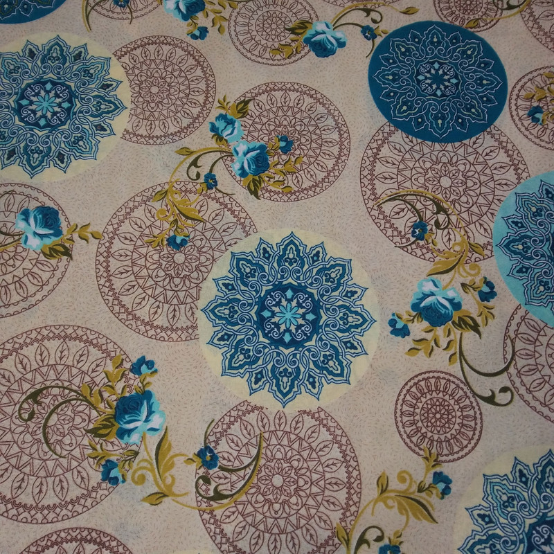 پارچه ملحفه مدل خورشیدی کد 3