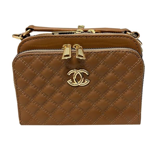 کیف رودوشی زنانه مدل سه زیپ