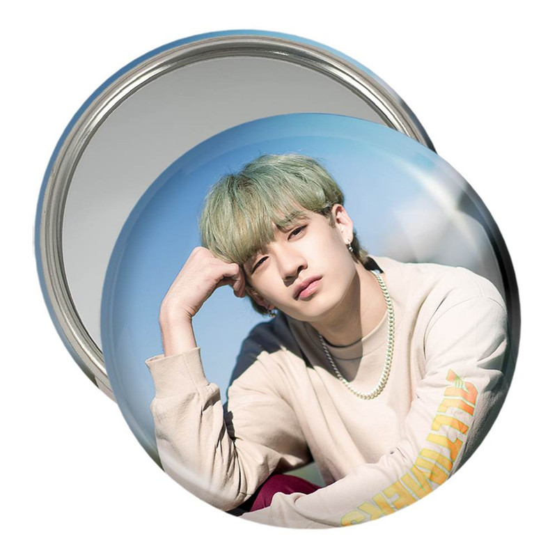 آینه جیبی خندالو مدل بنگ چان گروه استری کیدز Stray Kids کد 11852 آینه جیبی خندالو مدل بنگ چان گروه استری کیدز Stray Kids کد 11852