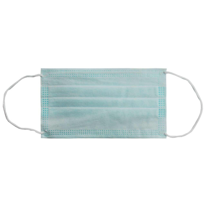 ماسک تنفسی رهام مدل سه لایه RTA-50-Blu بسته 50 عددی