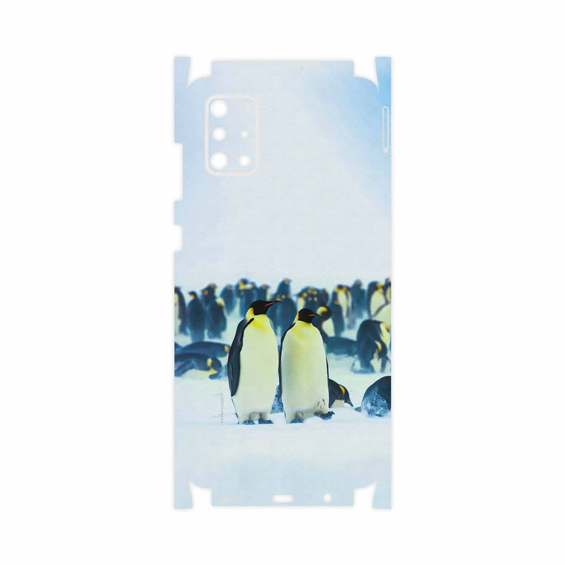 برچسب پوششی ماهوت مدل Penguin-FullSkin مناسب برای گوشی موبایل سامسونگ Galaxy A71