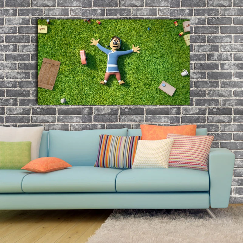 تابلو شاسی کودک مدل سگ آوازخوان کد 20