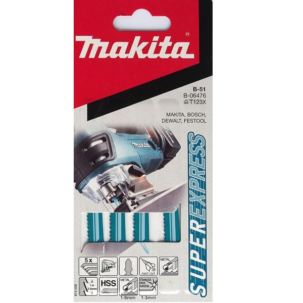 تیغه اره عمود بر ماکیتا کد B-06476 مجموعه 5 عددی