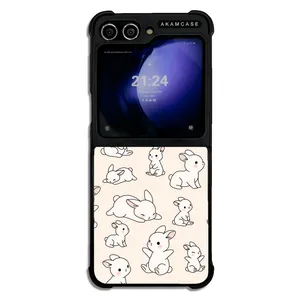 AKAM AMC-WSGZFLIP5-BUNNY-11 Cover For Samsung Galaxy Z Flip 5
