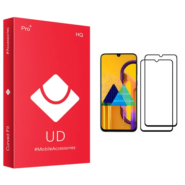 محافظ صفحه نمایش یو دی مدل +PRO مناسب برای گوشی موبایل سامسونگ Galaxy M30s بسته دو عددی