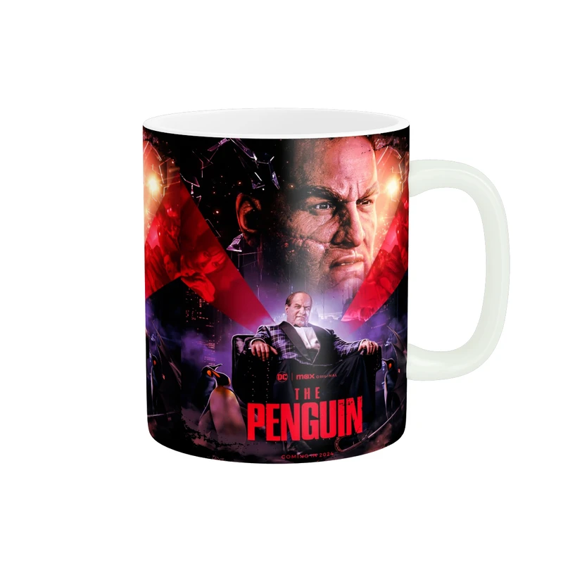 ماگ پادآفرین مدل کالین فارلColin Farrell سریال پنگوئنThe Penguin کد PM1396