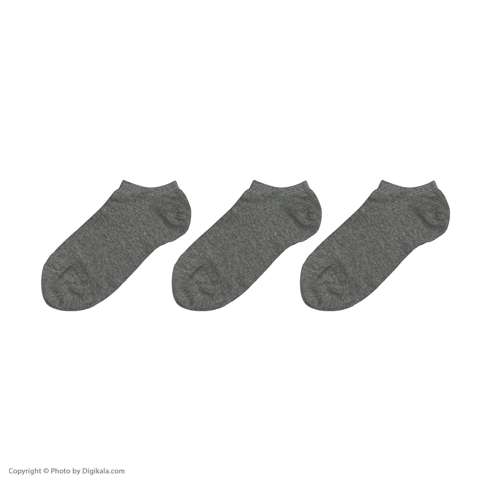 جوراب مردانه ایزی دو مدل 218115494 بسته 3 عددی  -  - 2