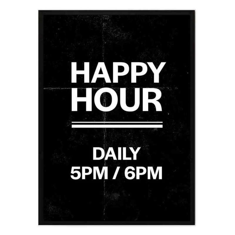 تابلو مدل Happy hour کد 2489011029