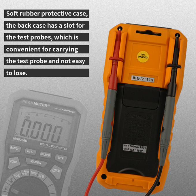 مولتی متر دیجیتال پیک متر مدل  PM8236B