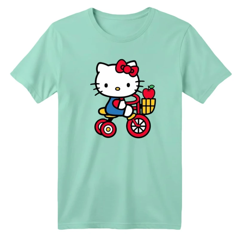 تی شرت آستین کوتاه بچگانه مدل کیتی کد ۲