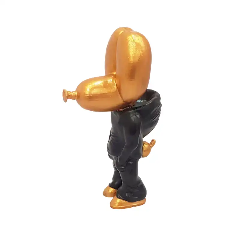 مجسمه مدل سگ بادکنکی طرح هودی کد DG11