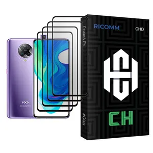 Ricomm CH Glass MIX004 Screen Protector For Xiaomi Poco F2 Pro Pack Of 4