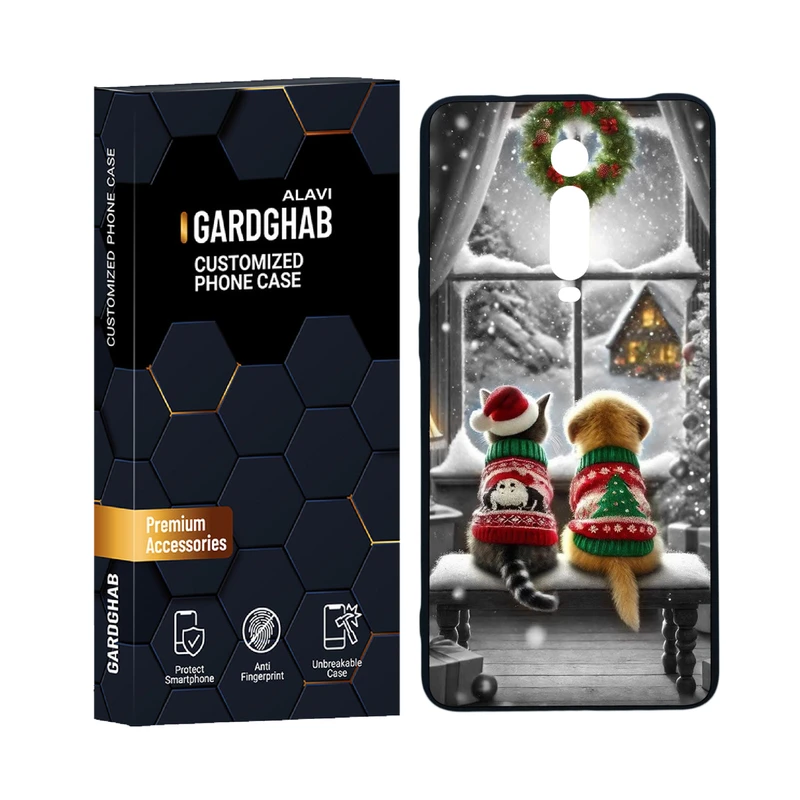 کاور گارد قاب علوی مدل دورژله ای هنری مناسب برای گوشی موبایل شیائومی  Mi 9T