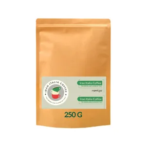 دانه قهوه فول کافیین ایران ایتالیا - 250 گرم