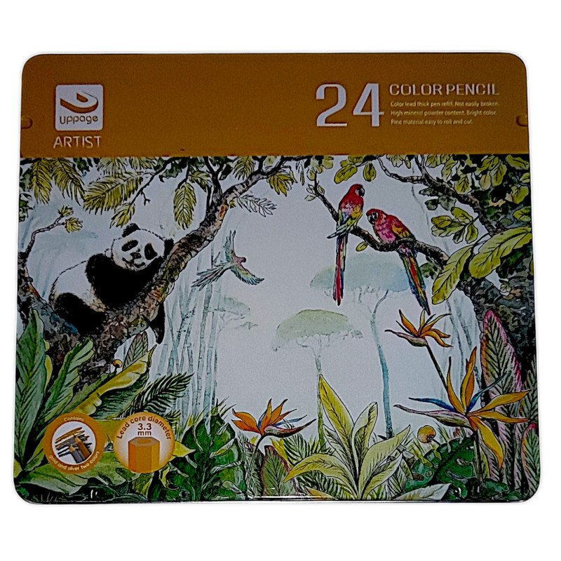 مداد رنگی 24 رنگ آپیج مدل پاندا کد 2424